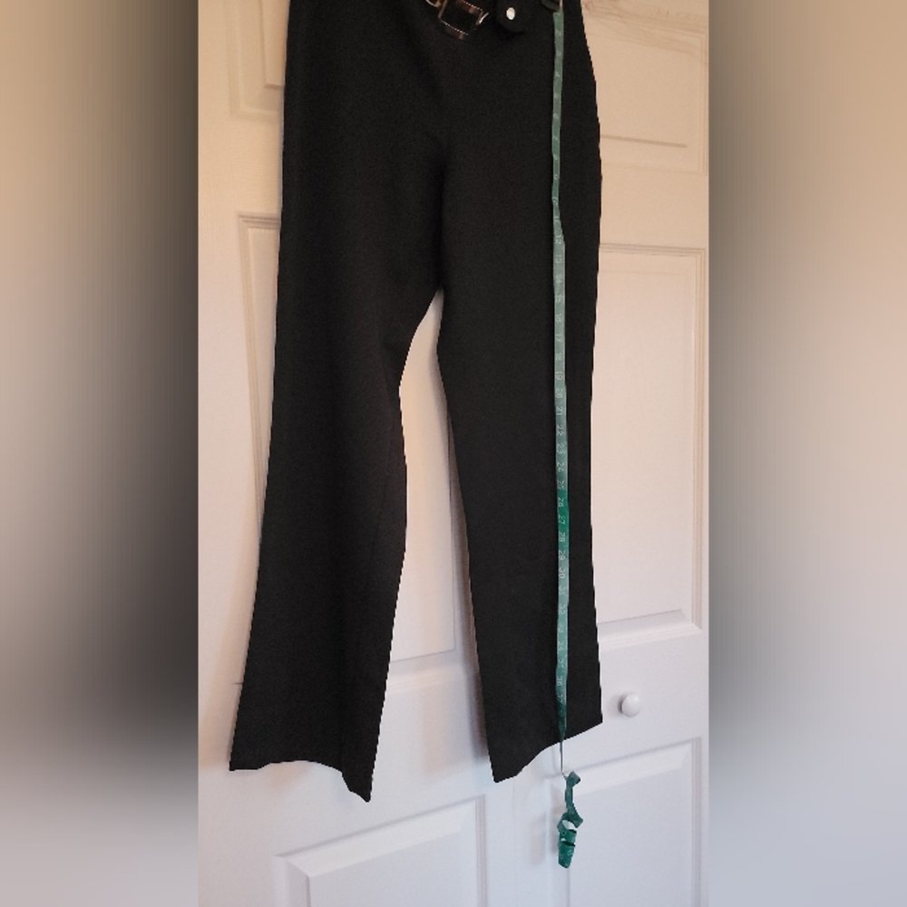 Versatile Black Stretch Pants - image 5
